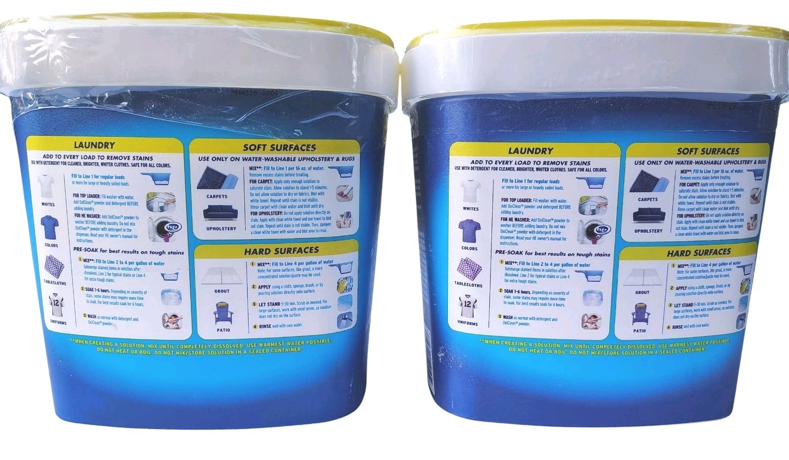 Oxiclean Laundry Odor Blasters Versatile Odor & Stain Remover Powder 5lb X 02