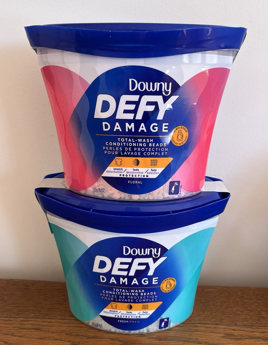 Downy Defy Damage Total Wash Conditioning Beads 1 Floral 1 Fresh Scent