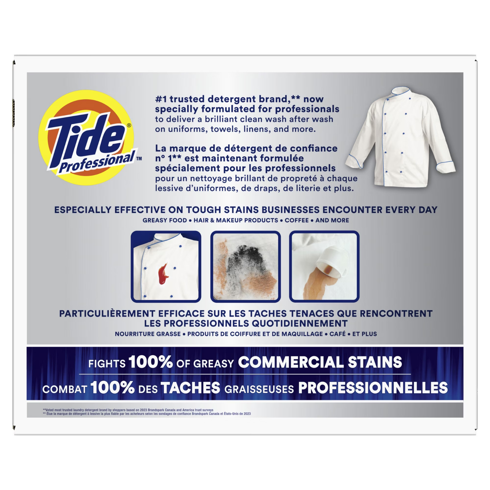 Tide Commercial Laundry Detergent Powder 197oz Fresh Scent 1 Box