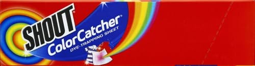 Shout Color Catcher Sheets for Laundry, Allow Mixed 24 Count (Pack of 2), Red