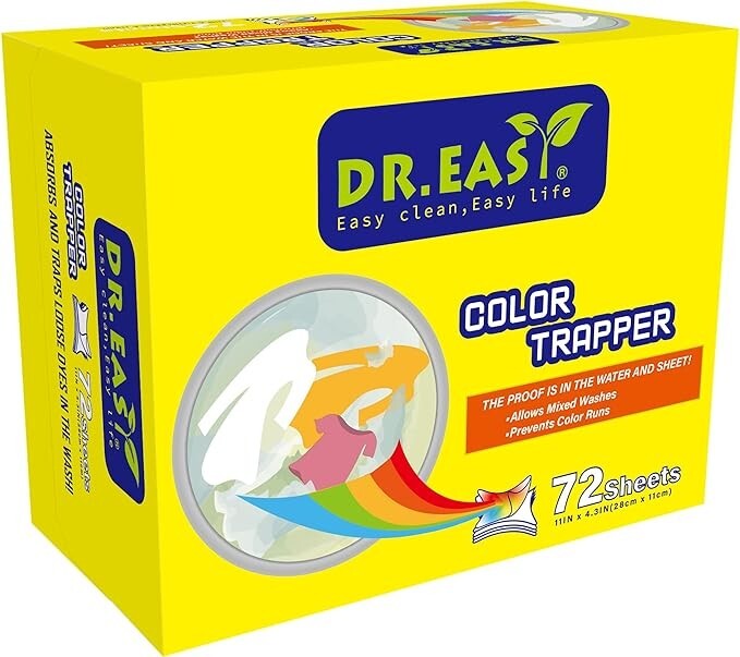 Unscented Color Catcher Sheets, 72 Count, Dye & Fluorescent Remover