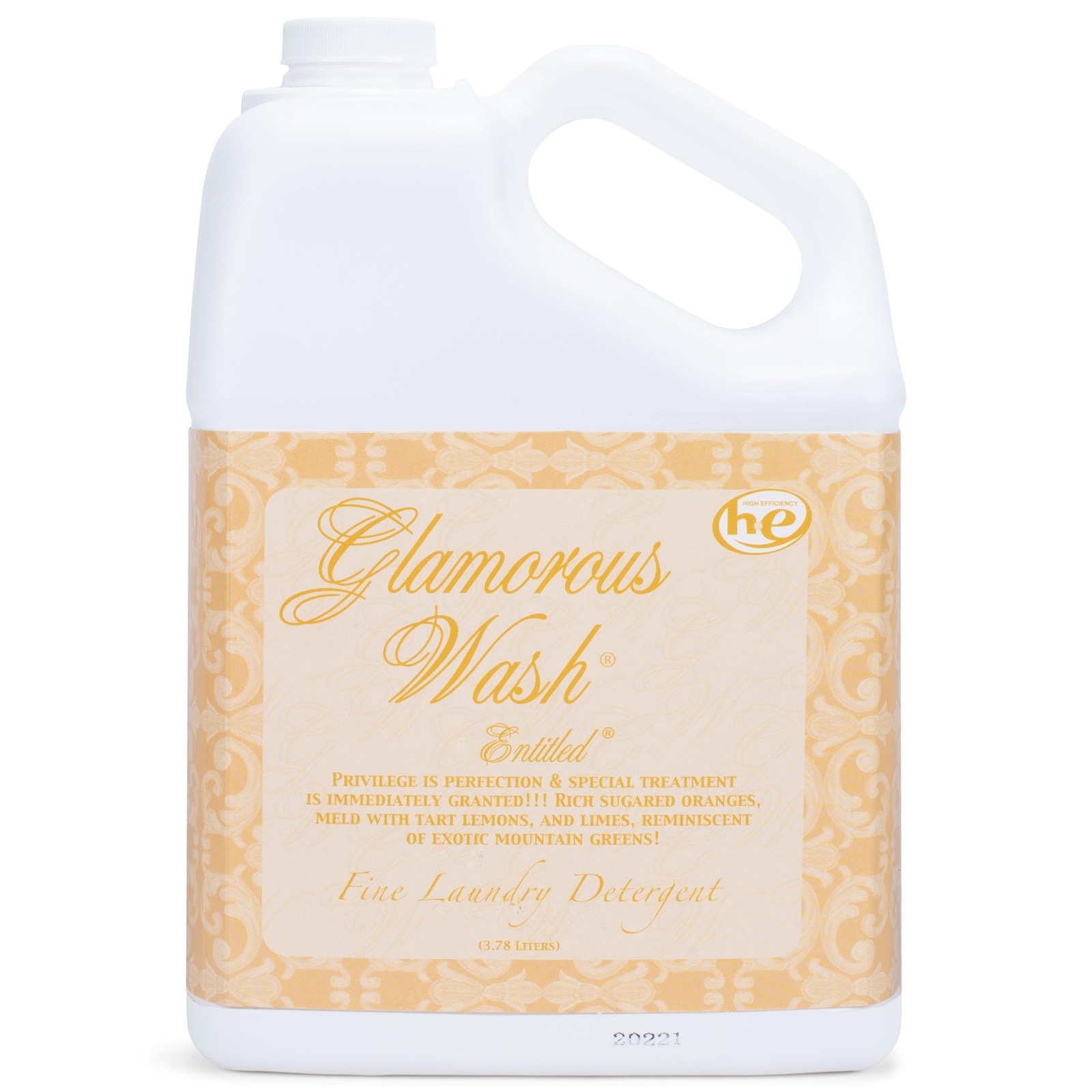 Tyler Laundry Detergent Fine Fabric Cleaning 128 Fl Oz Soothing Aroma