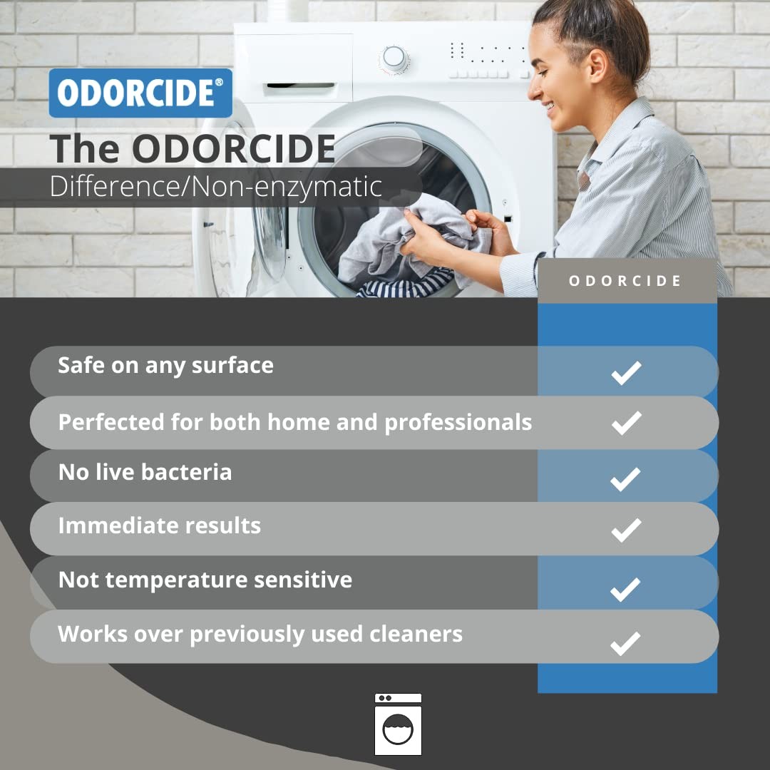 Odorcide – 1 Gallon Concentrated Laundry Odor 128 Fl Oz (Pack of 1)