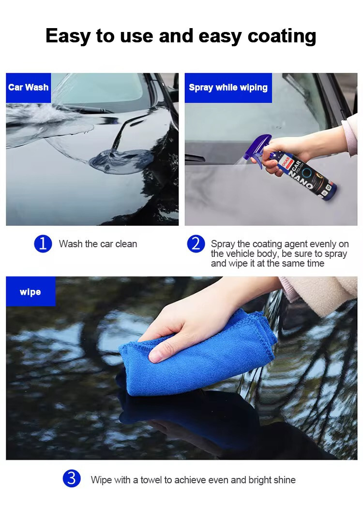 Ogas CP231 200ml H9 Car Polish Super Hydrophobic High Gloss Ceramic Coating