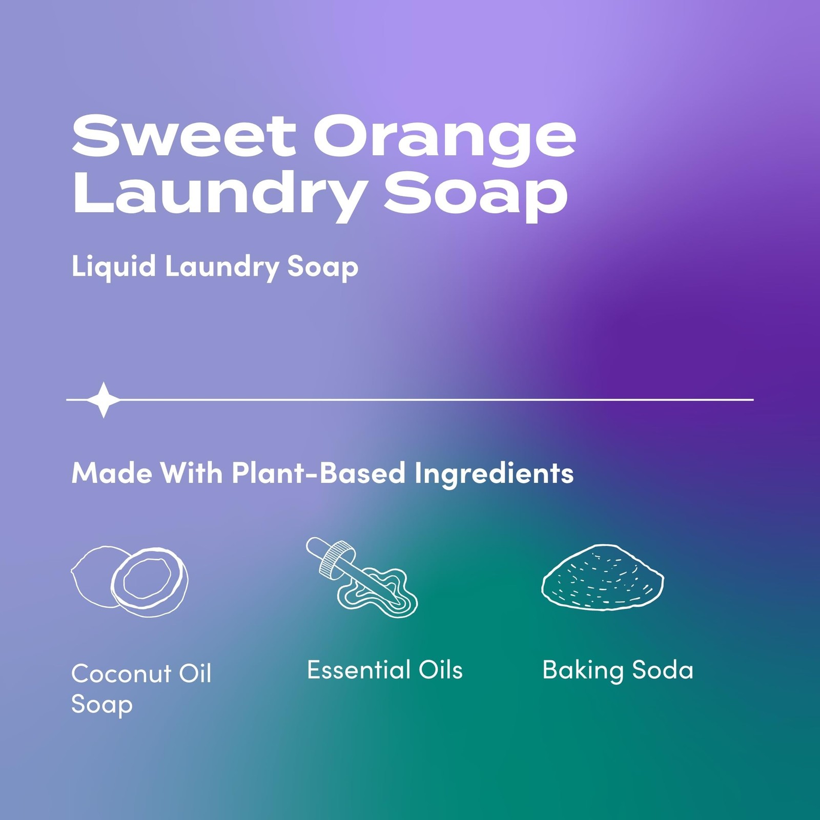 Indigo Wild Zum Clean Laundry Soap – Plant-Based Liquid Laundry Soap – Conta…