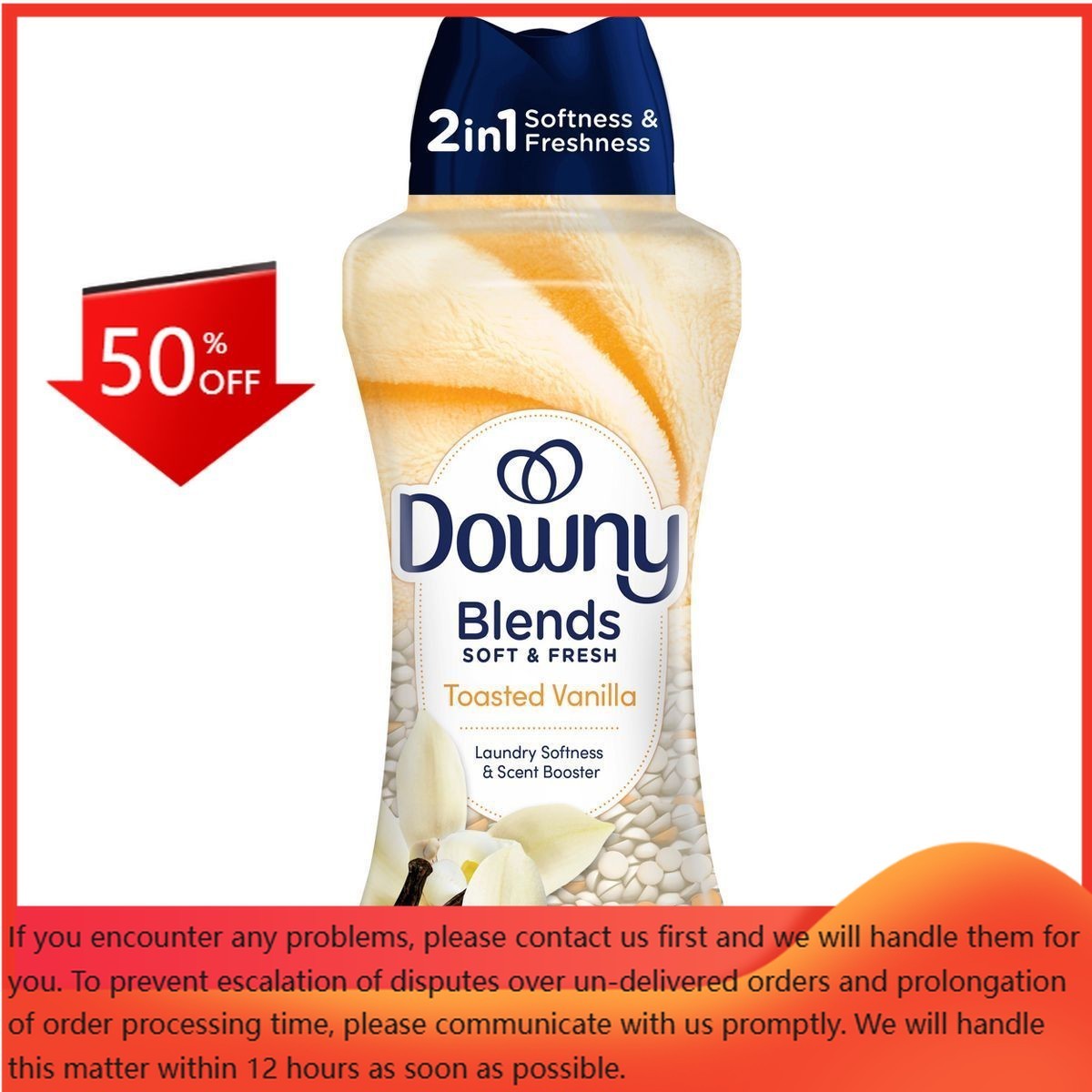 Downy Blends Soft & Fresh In-Wash Scent Booster – Toasted Laundry Bead – 32.2oz