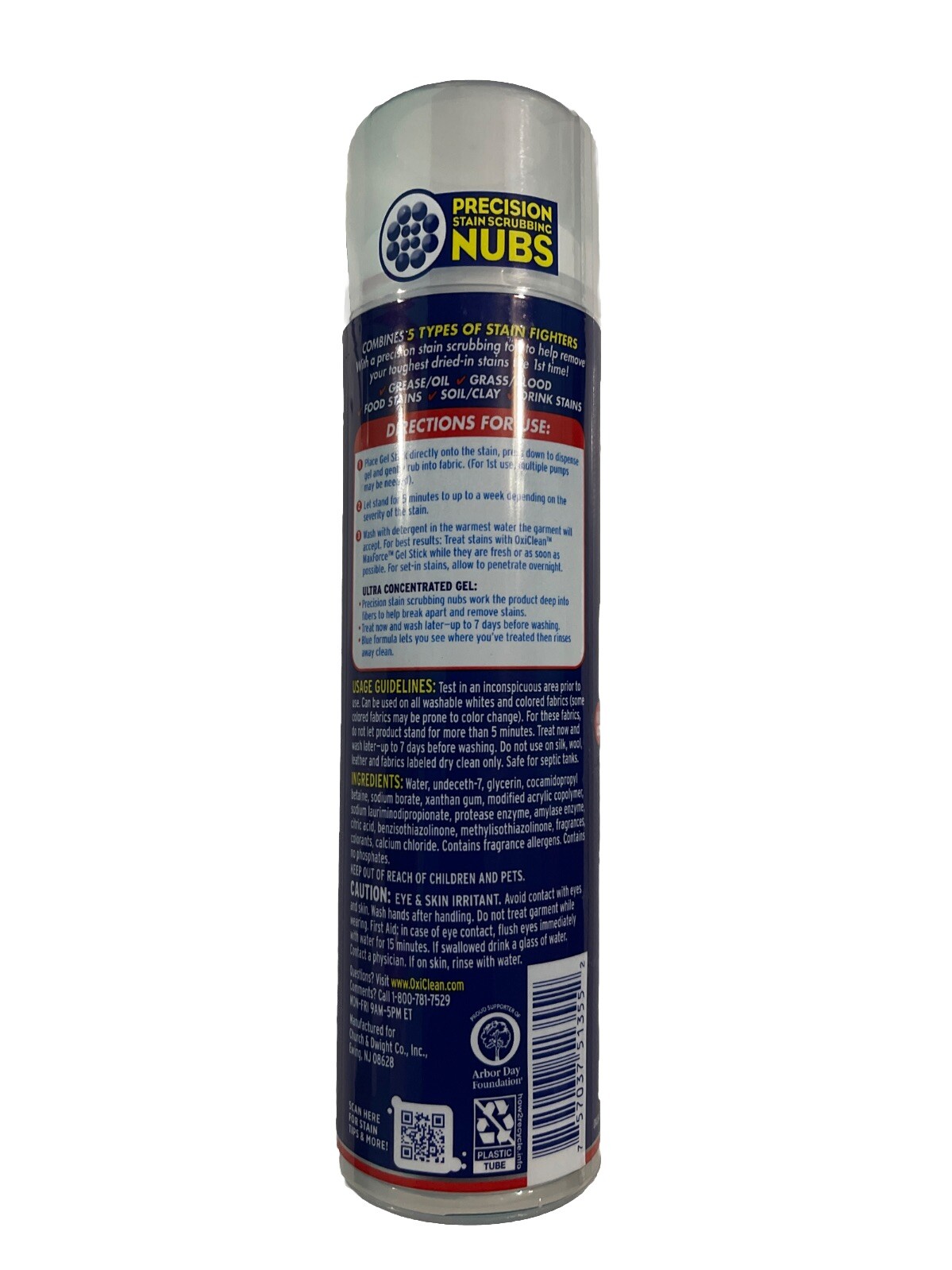 OxiClean Max Force Gel Stick – 6.2oz