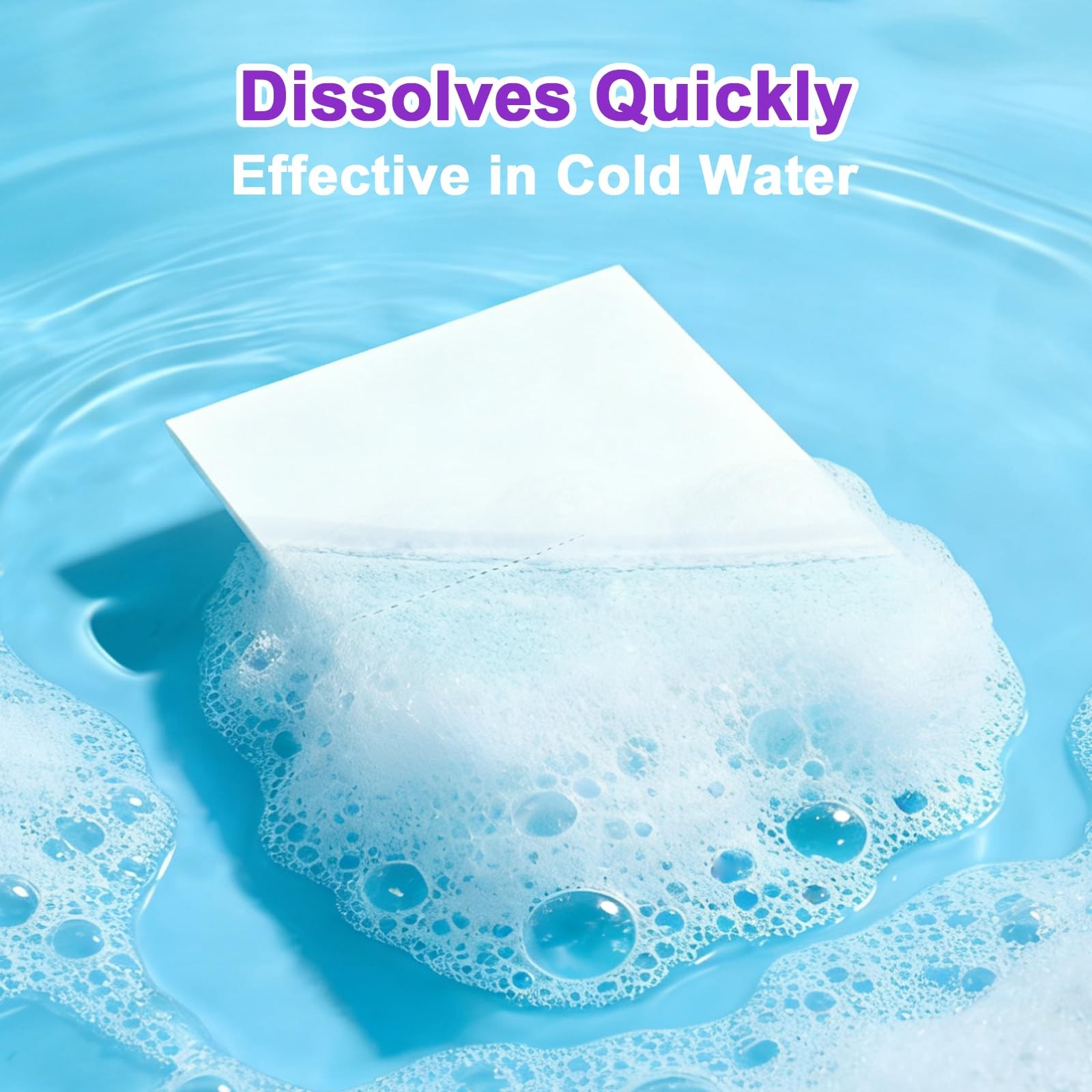 Laundry Detergent Sheets Lavender Scent 80 Loads Eco Friendly Laundry Soap Washe