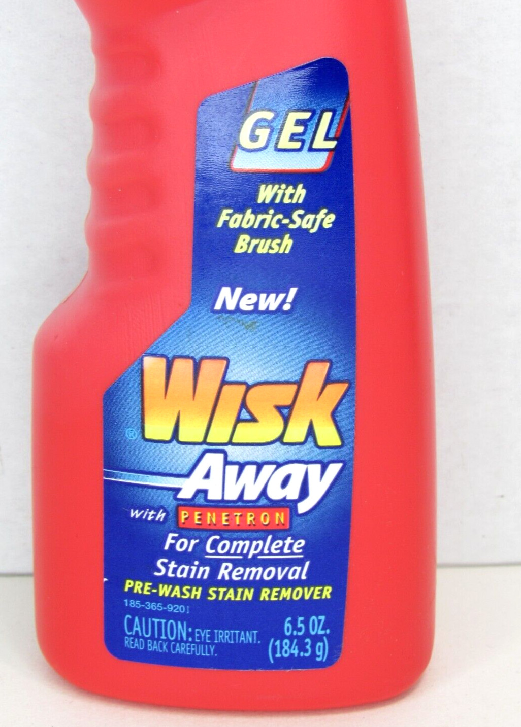 RARE Wisk Away with Penetron Laundry Pre-Wash Stain Remover GEL 1996 Vtg Prop