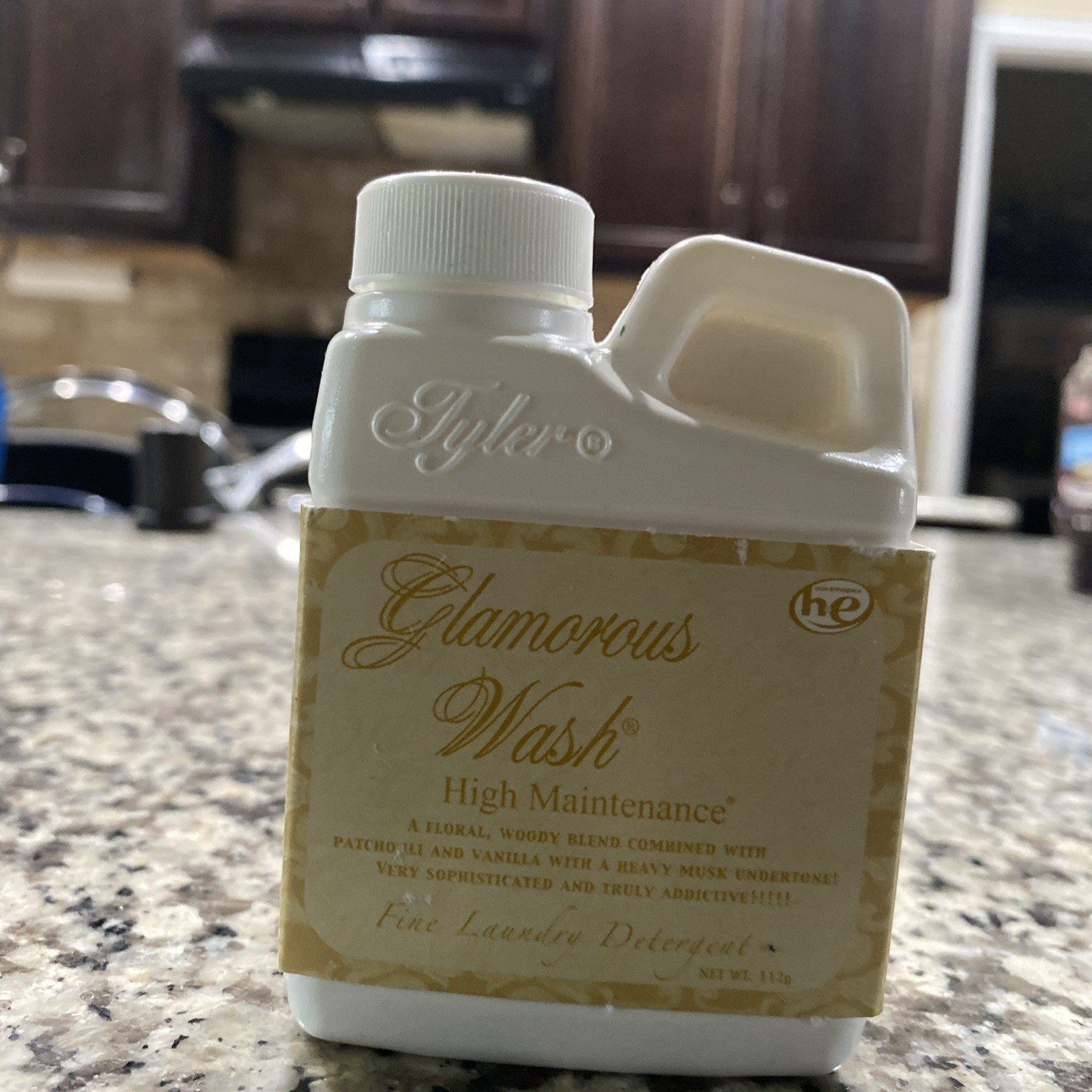 Tyler Candle Glamorous Wash | High Maintenance Laundry Detergent 112g