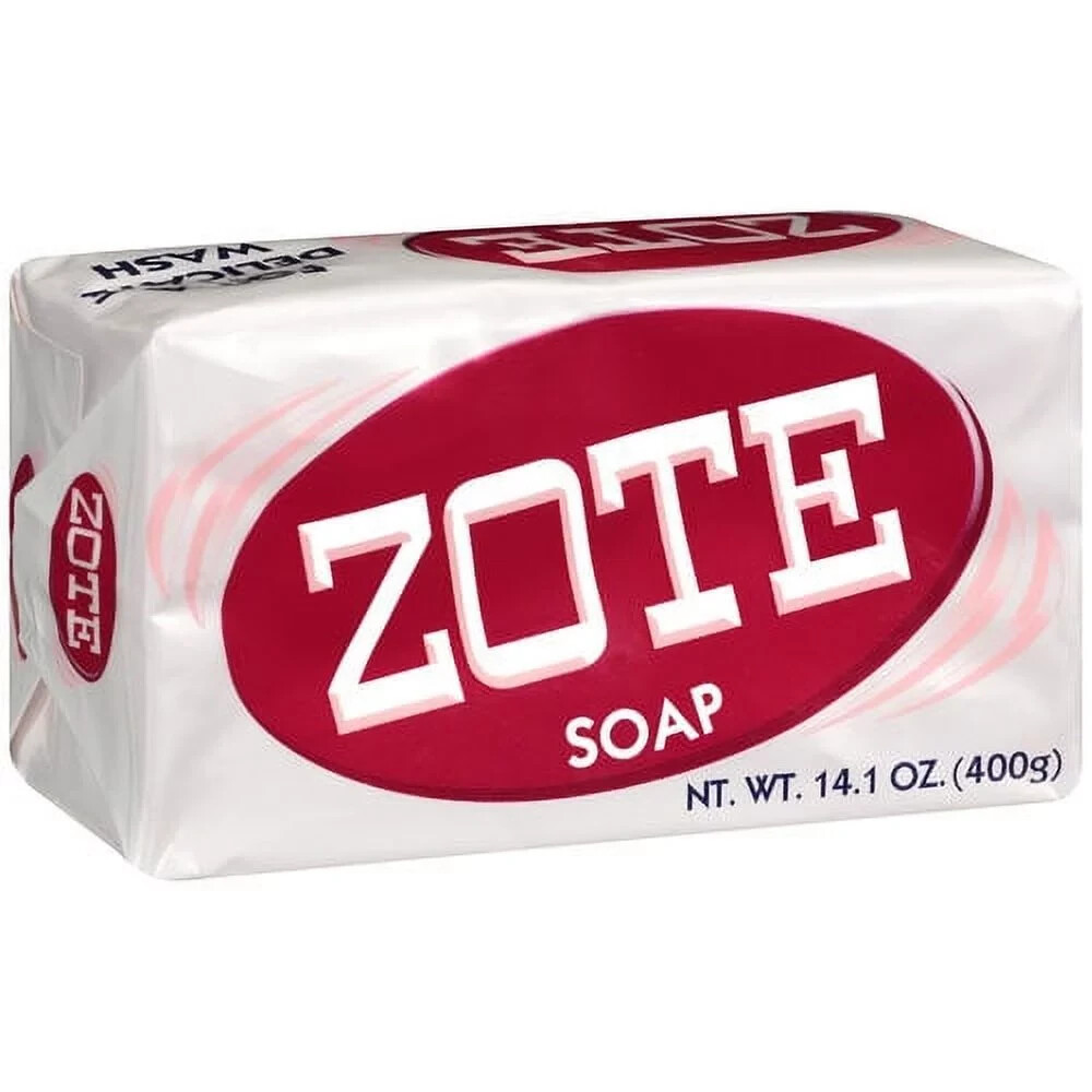 1 Pack of Zote Laundry Soap Bar Pink Beauty & Personal Care 14.1 oz (400gr)