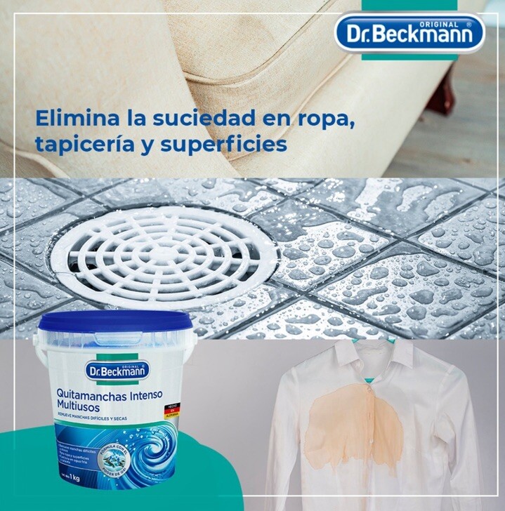 DR. BECKMANN STAIN REMOVER QUITAMANCHAS MULTIUSOS 1kg.