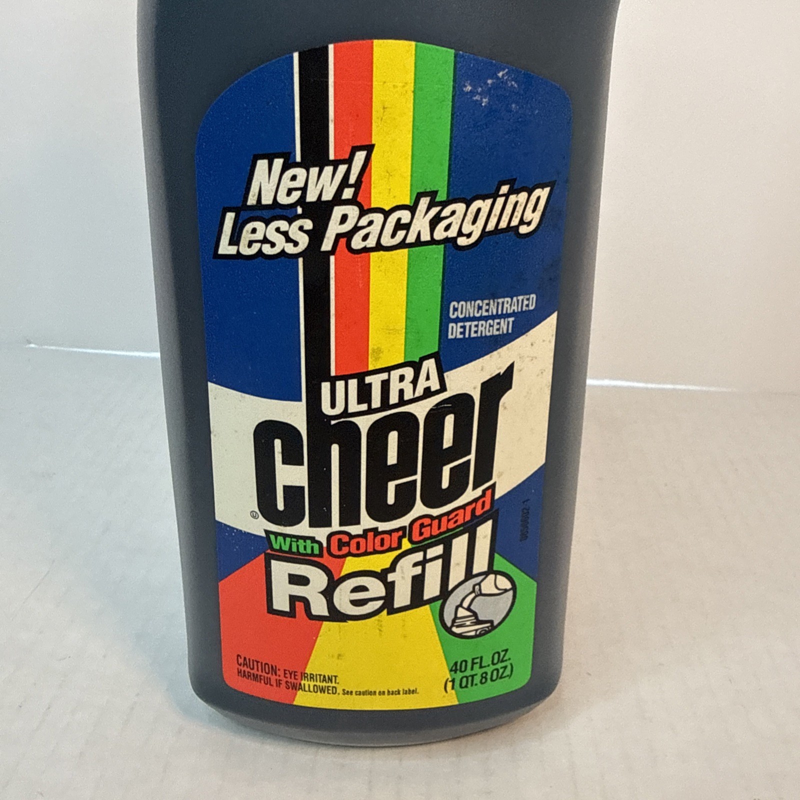 Vintage Ultra Cheer With Color Guard Refill Concentrated Detergent 1991