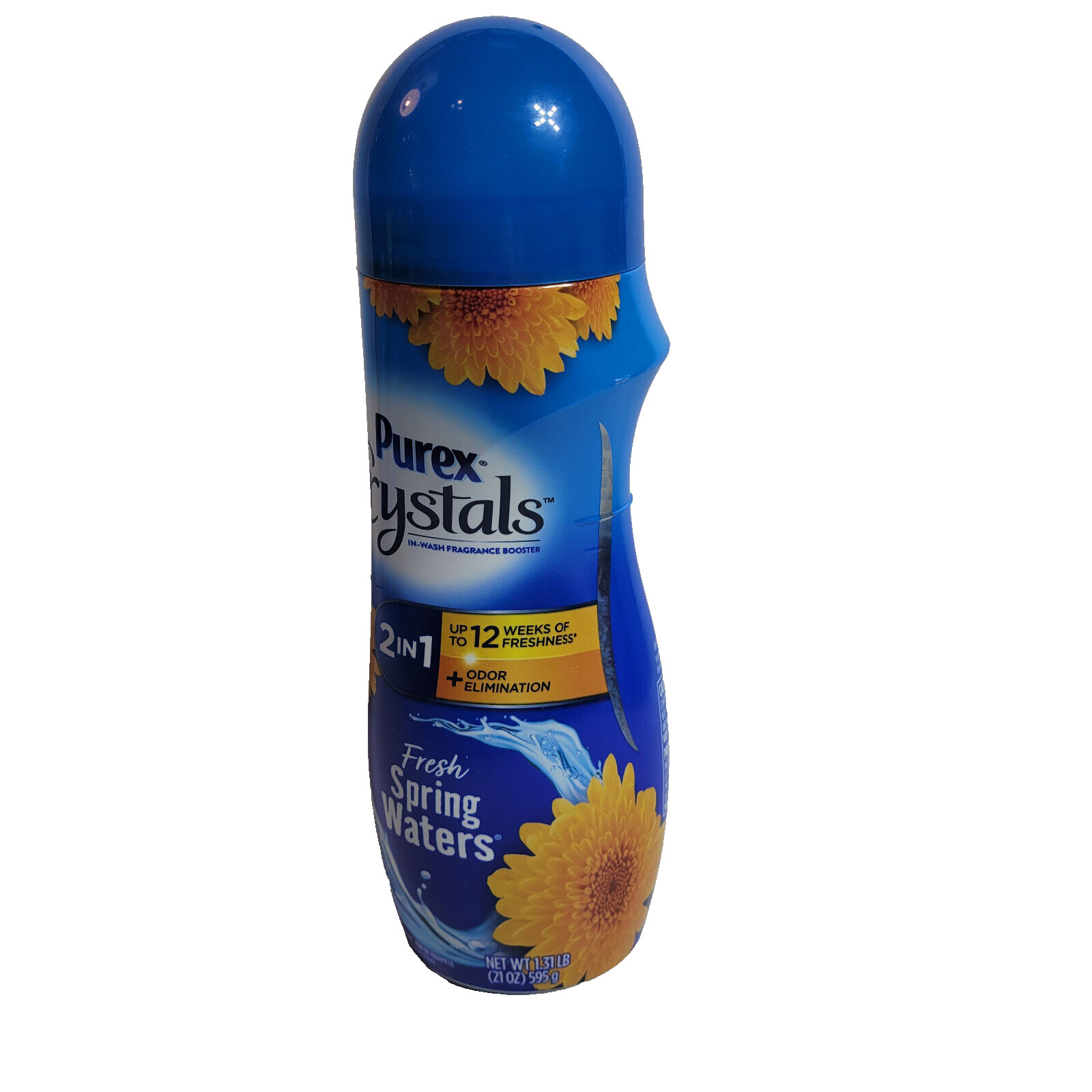 PUREX Crystals In-Wash Laundry Fragrance Booster FRESH SPRING WATERS 21 oz