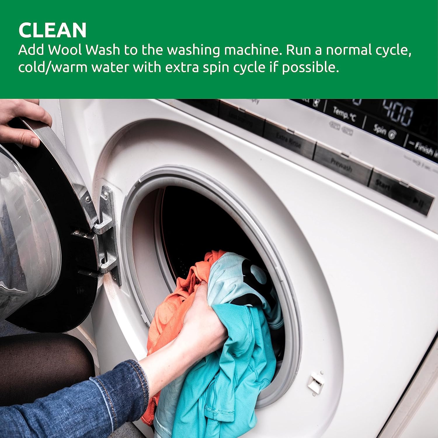 Wool Wash, 300Ml, Deodorize Wool Items, Wool Layers, Safely Cleans Merino Wool B