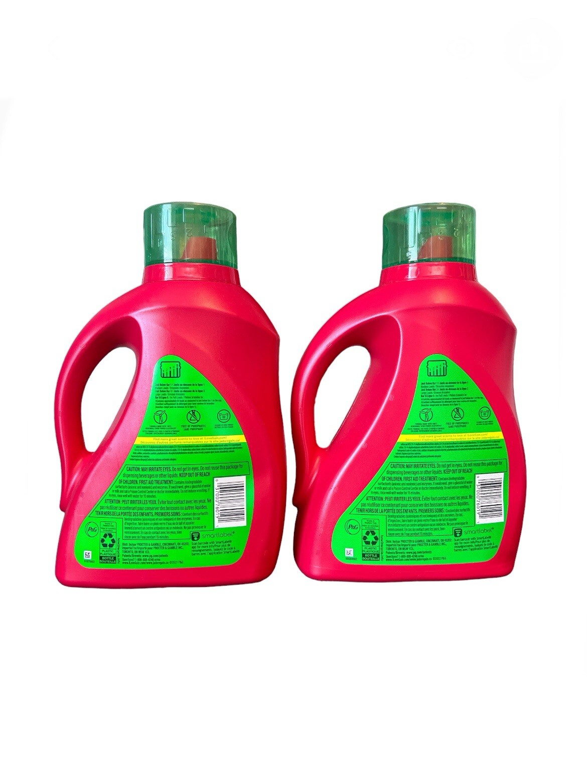 Gain Apple Mango Tango 92oz Laundry Detergent 64 Loads (2 New Bottles