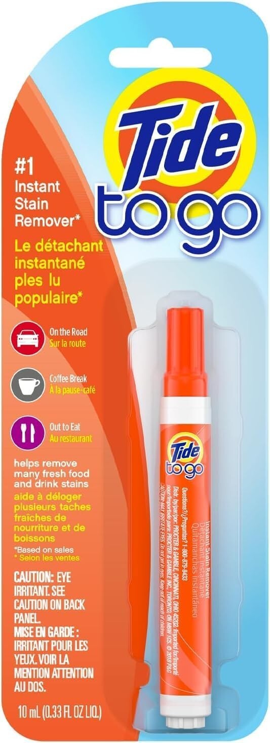 Tide Stain Remover for Clothes,Tide To Go Pen,Instant Spot Remover 1 Count……