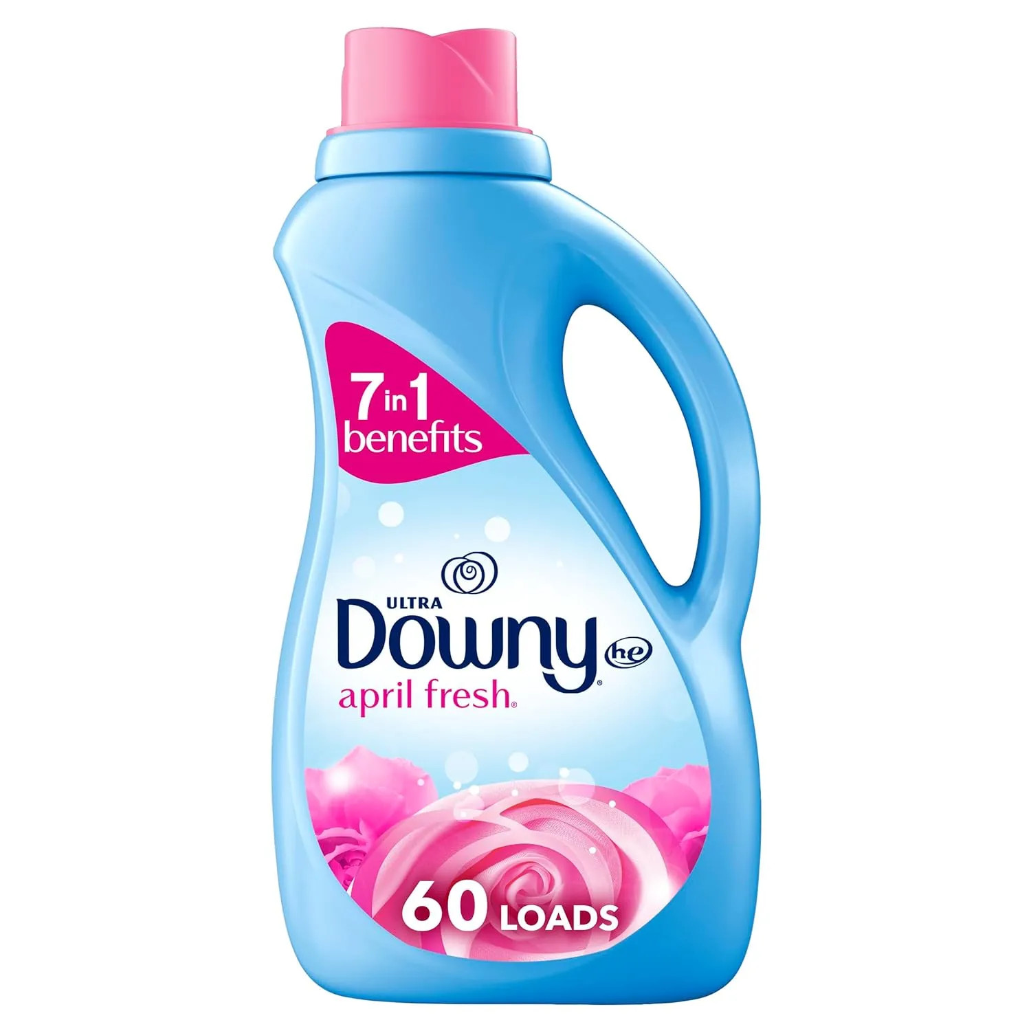 Downy 2-in-1 Liquid Fabric Softener April Fresh 44 fl oz 60 Loads