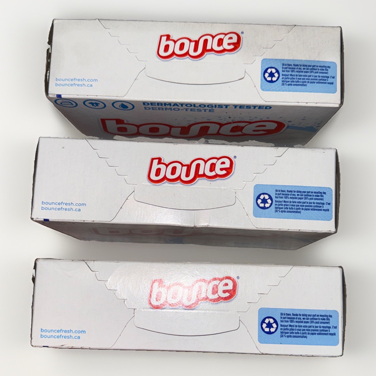 Fabric Softener Dryer Sheets, Fragrance Free, 240 Total , 3 x 80-Ct. Boxes
