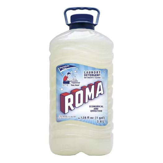 ROMA LIQUID DETERGENT DETERGENTE LIQUIDO 1 GAL TOUGH STAIN REMOVER