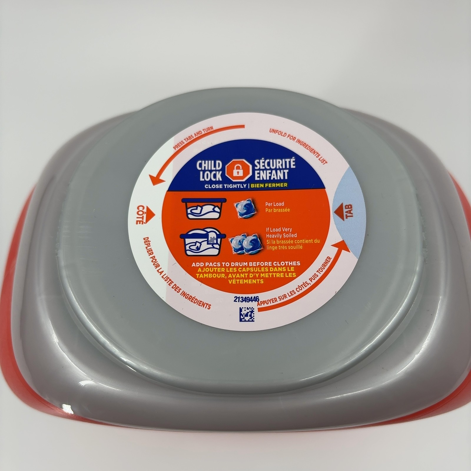 Tide Power PODS White Laundry Detergent Pacs 63 Ct XL Pacs Brilliant Whitening