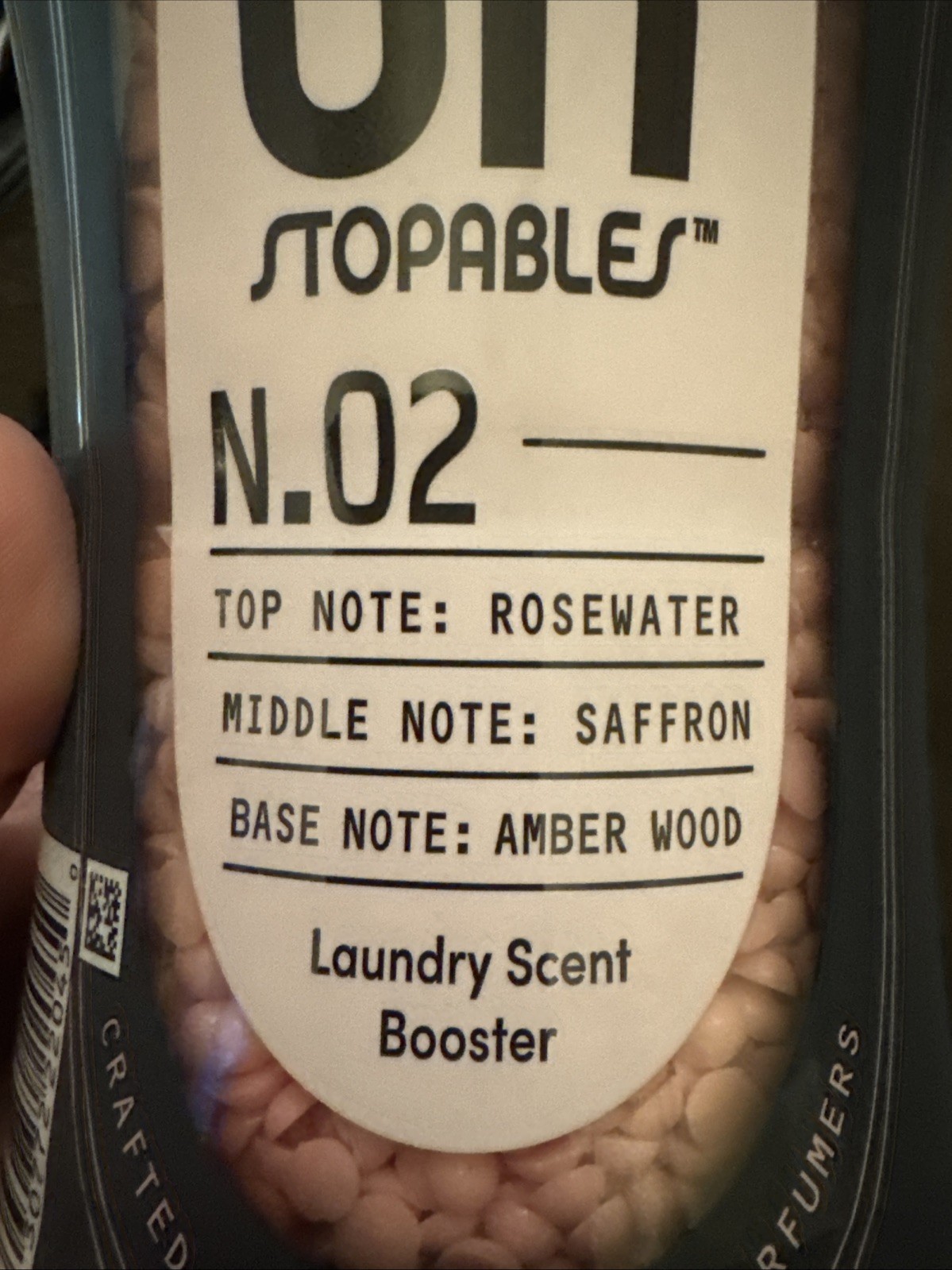 Downy Unstopables Unlimited Collection Scent Booster Beads No. 2 ROSE 26.3 oz
