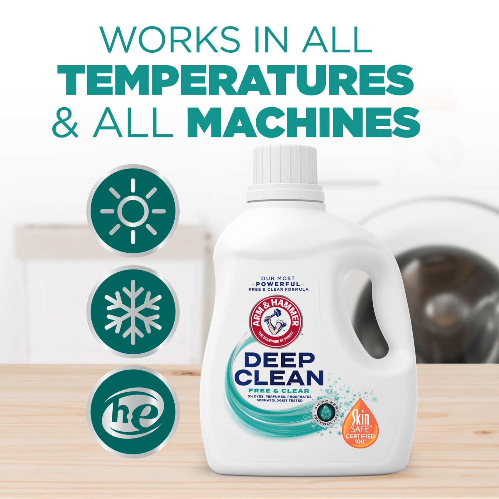 Free and Clear Liquid Laundry Detergent
