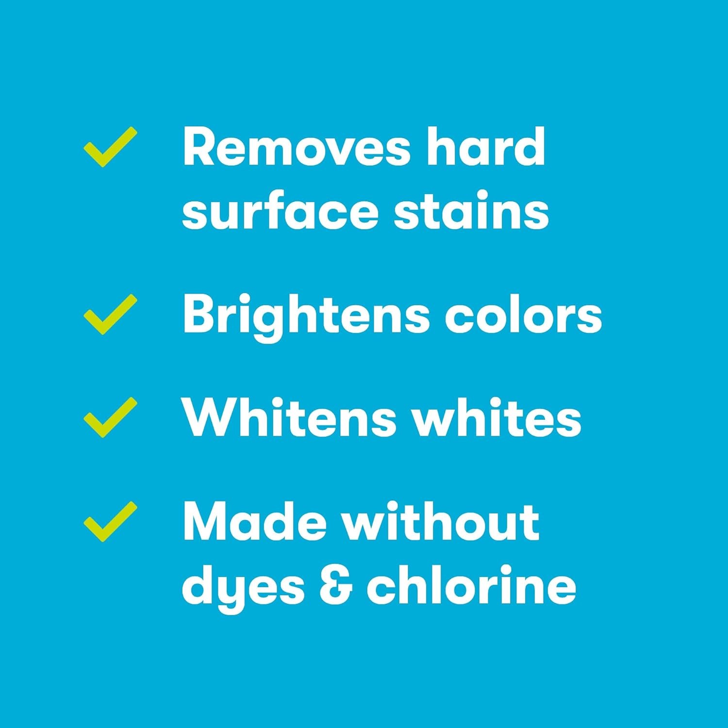 OXO BRITE Multi-Purpose Stain Remover Brightens & Whitens Free & Clear 145 Loads