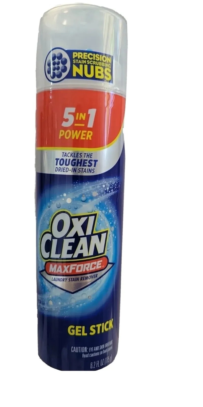 OXI CLEAN MaxForce Laundry Stain Remover 5 in 1 Gel Stick Dried in stains 1PACK