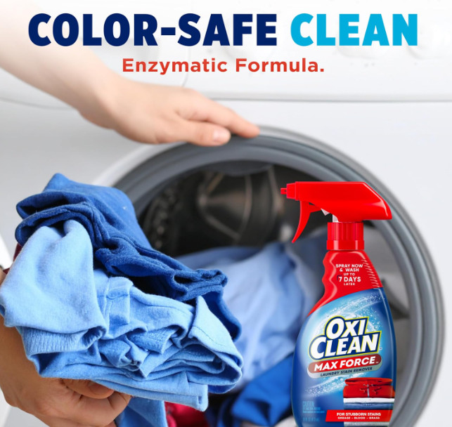 **12 fl oz 3-Pack OxiClean Max Force Laundry Stain Remover Spray – Baby & Newbor