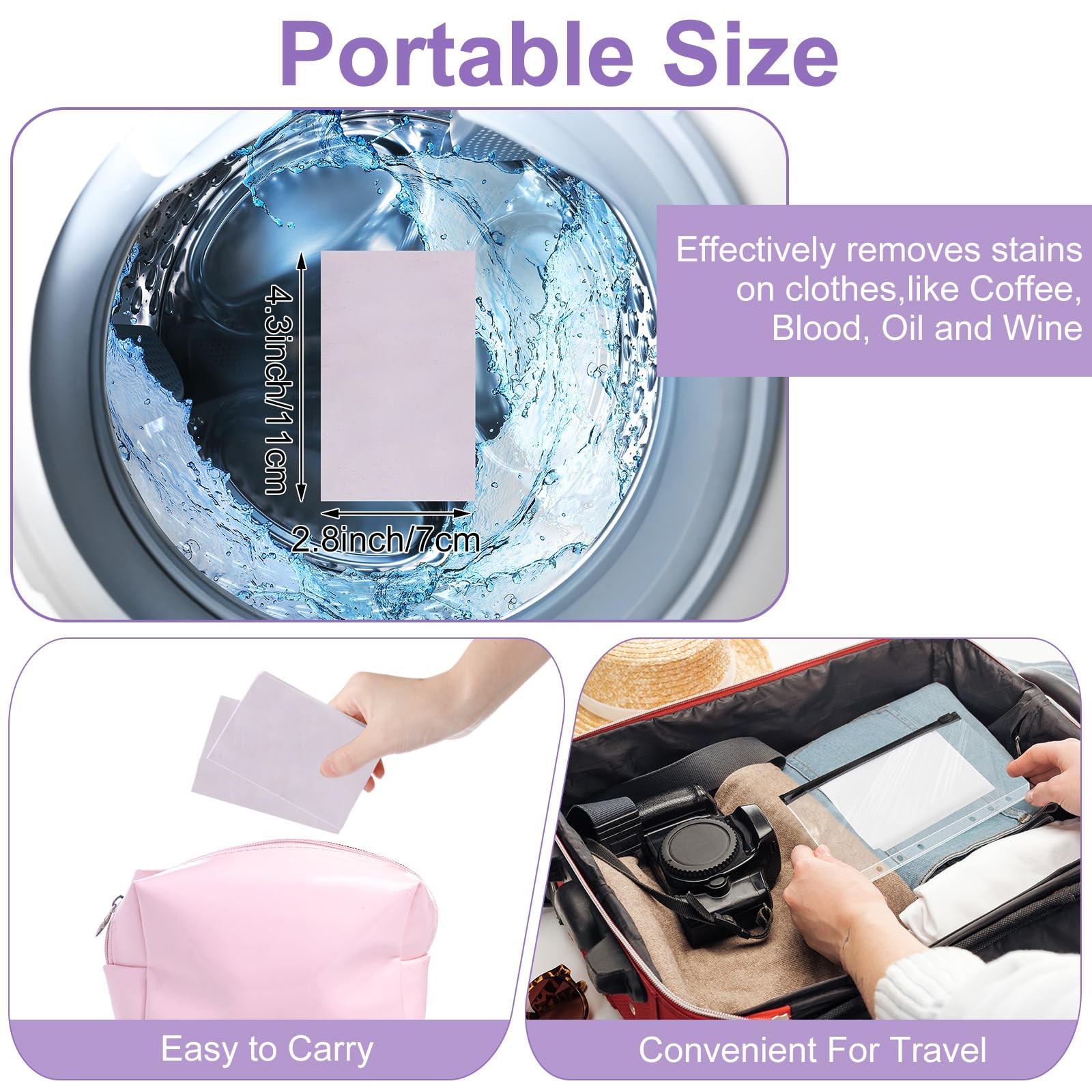 Loopeer 600 Loads Laundry Detergent Sheets Bulk No Leak Laundry Soap Sheets anti