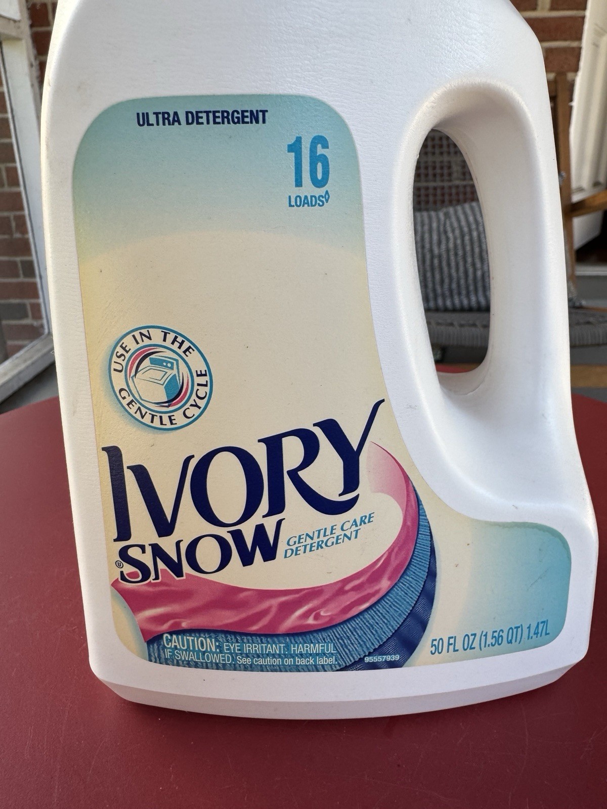 Ivory Snow Gentle Care Liquid Laundry Detergent 50 oz Blue Cap Ultra