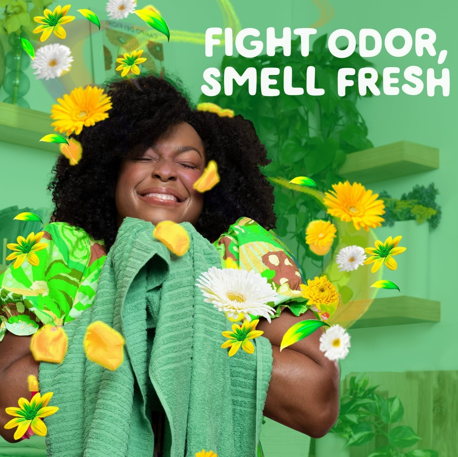 Gain Original Scent Laundry Detergent, Odor Fighters, 107 Loads, 154 fl oz