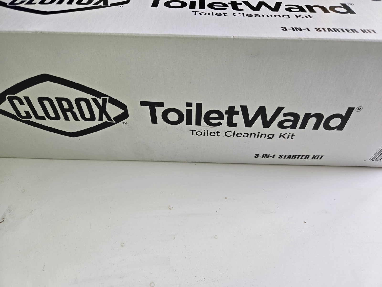 ToiletWand 3-In-1 Starter Kit With Wand Caddy & 16 Refills Open Box Never Used