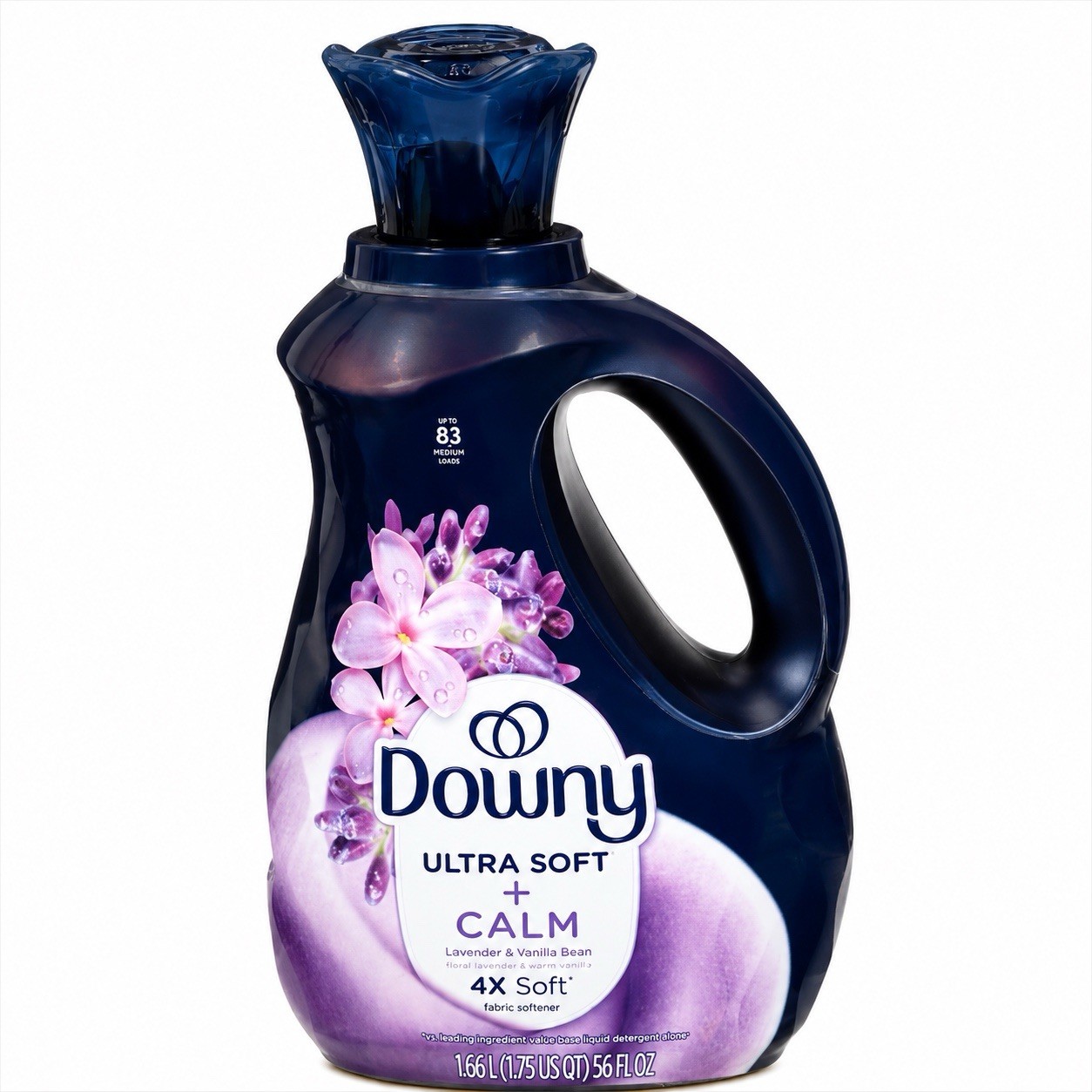 Downy Ultra Soft + Calm Liquid Fabric Softener Lavender & Vanilla Bean 81-90