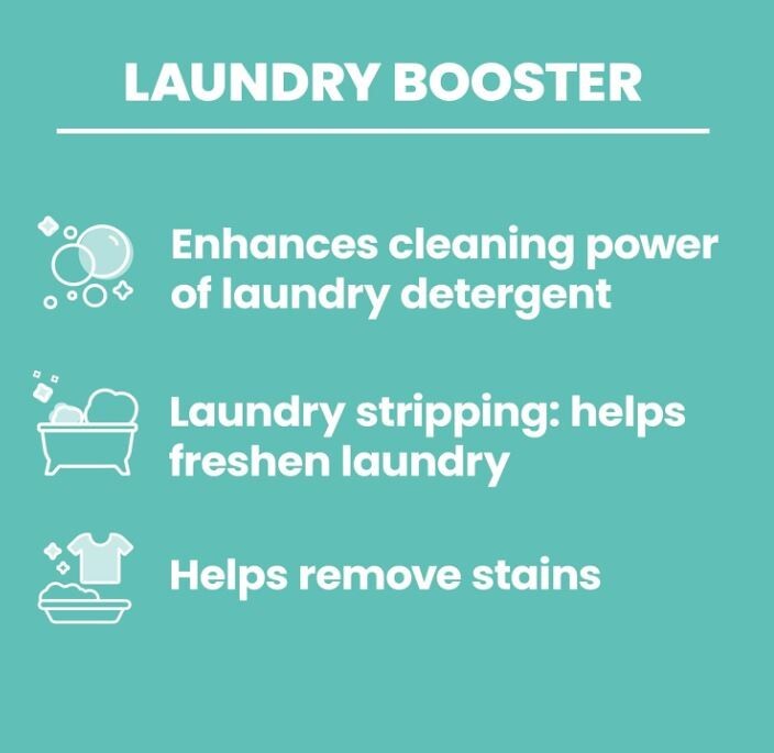 20 MULE TEAM Laundry Detergent All Natural Booster Multi Cleaner-65Oz Pack of 4-