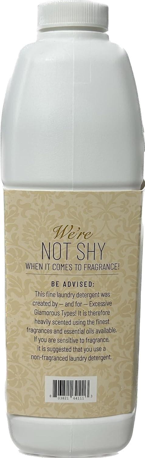 Tyler Glam Wash Laundry Detergent Diva Liquid 64 Fl Oz Half Gallon HE Safe