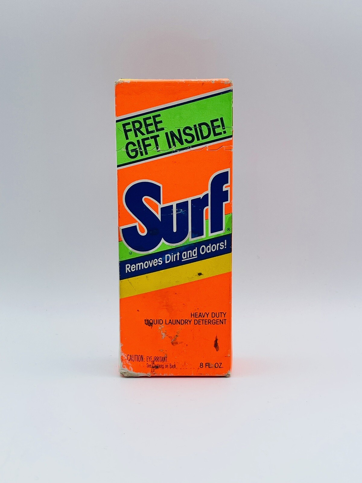 SURF Laundry Detergent Liquid Soap Sample Size 8 fl oz New Old Stock In Box
