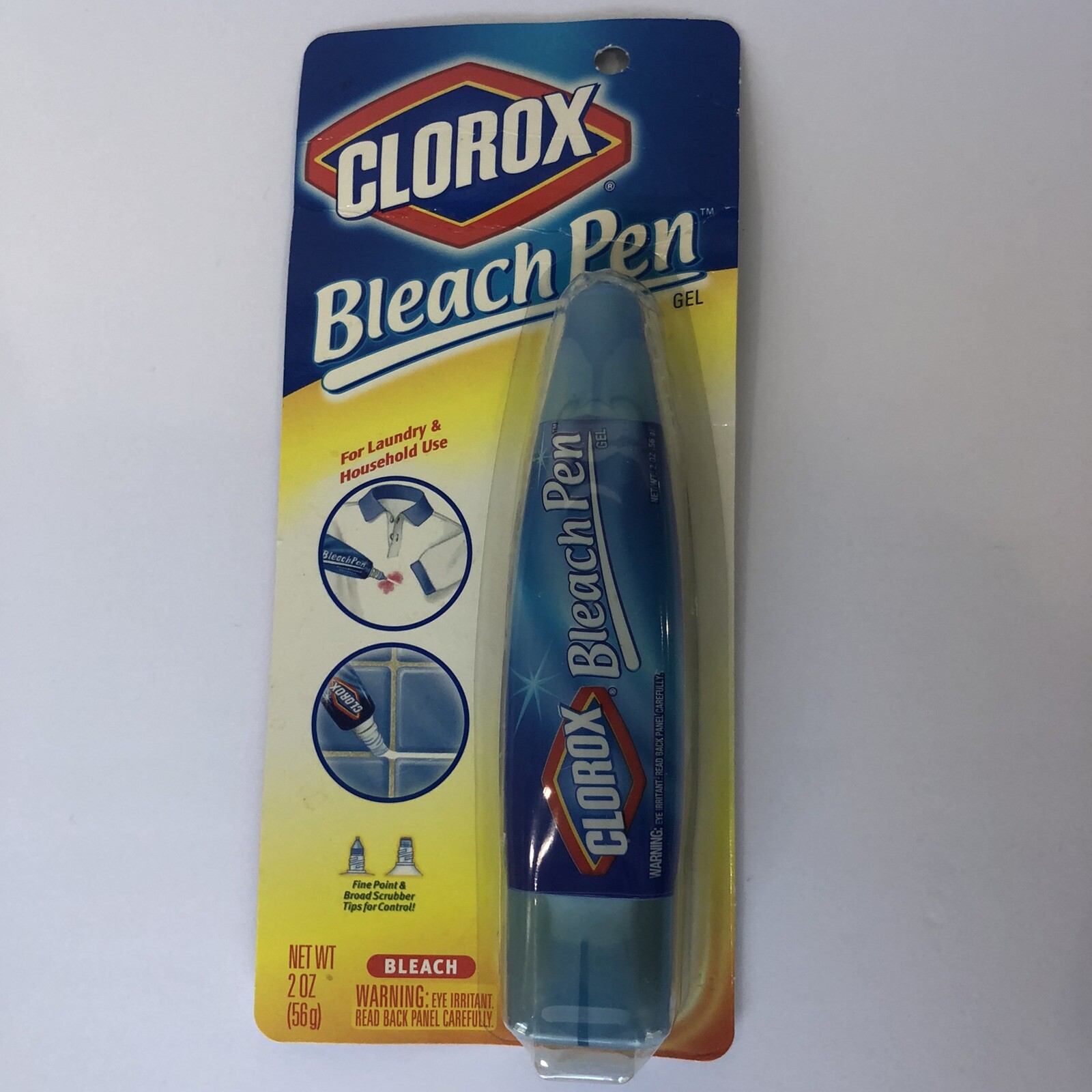Clorox Bleach Pen 2 Oz Gel Dual Tipped 2002 Discontinued New Unused Full