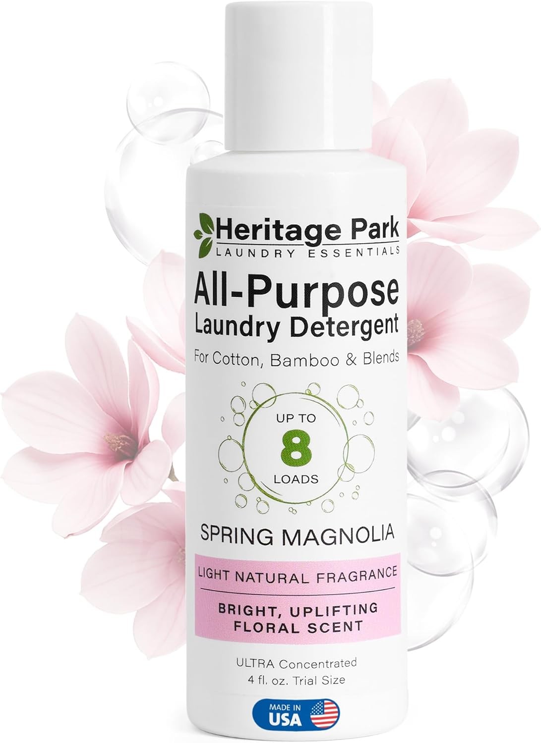 Heritage Park Luxury Laundry Detergent Dermatologist Tested Plant based Natural