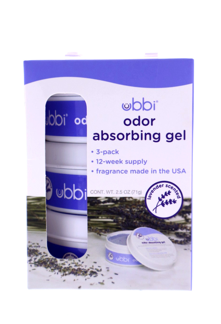 Ubbi Odor 3-Pack Absorbing Gel (Set of 2)