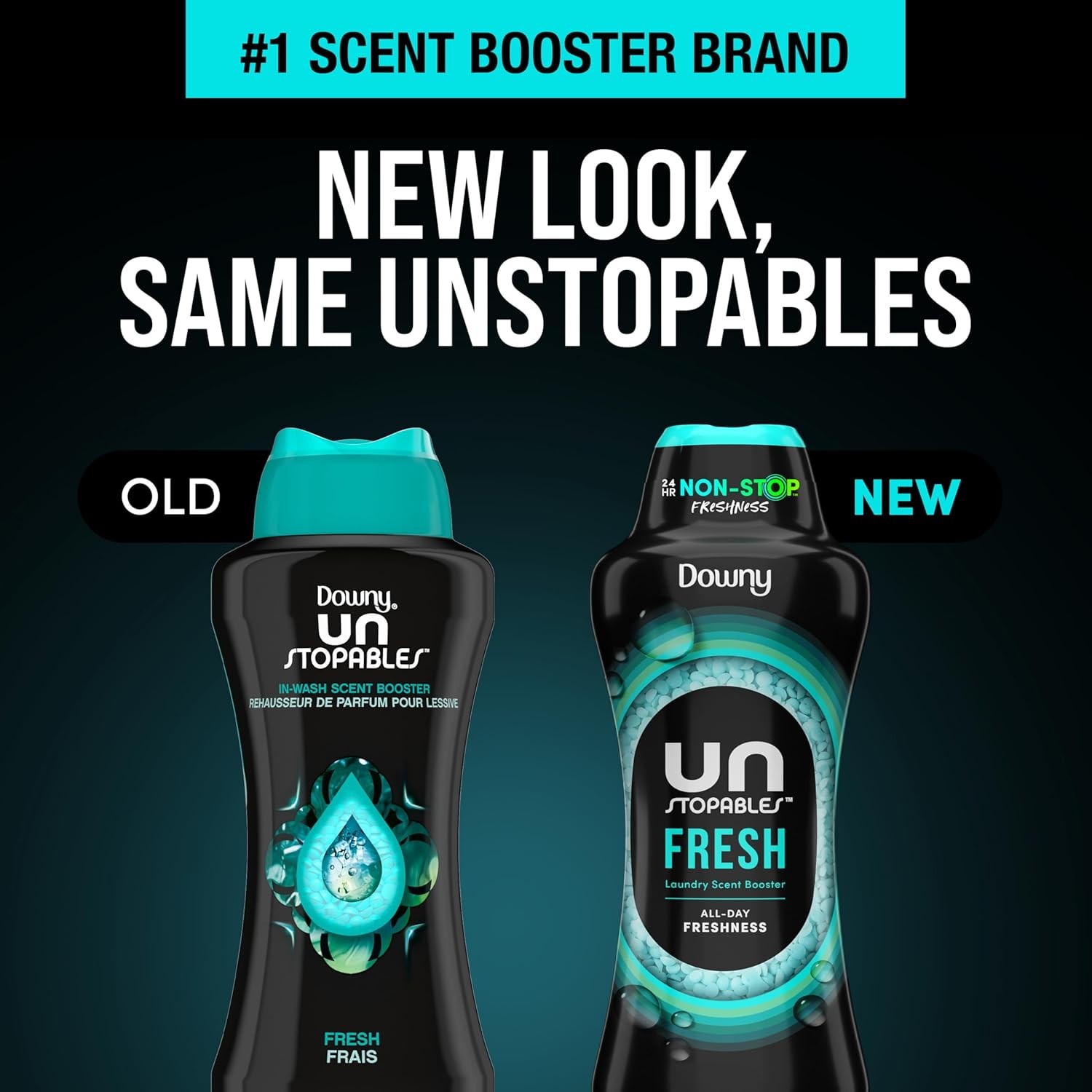 Unstopables In Wash Scent Booster Beads, Fresh Scent, 24 oz, Laundry Beads