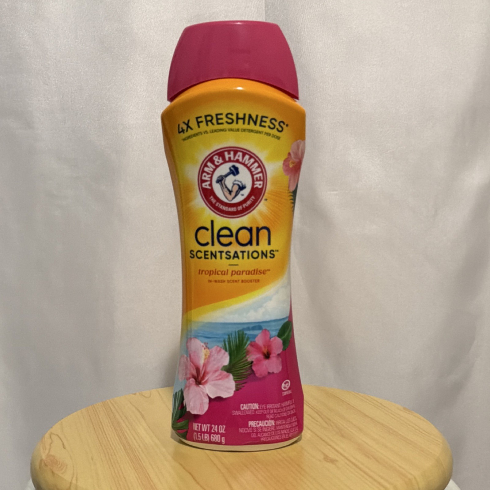 Arm & Hammer Clean Scentsations Tropical Paradise Detergent 24 oz 6X Freshness