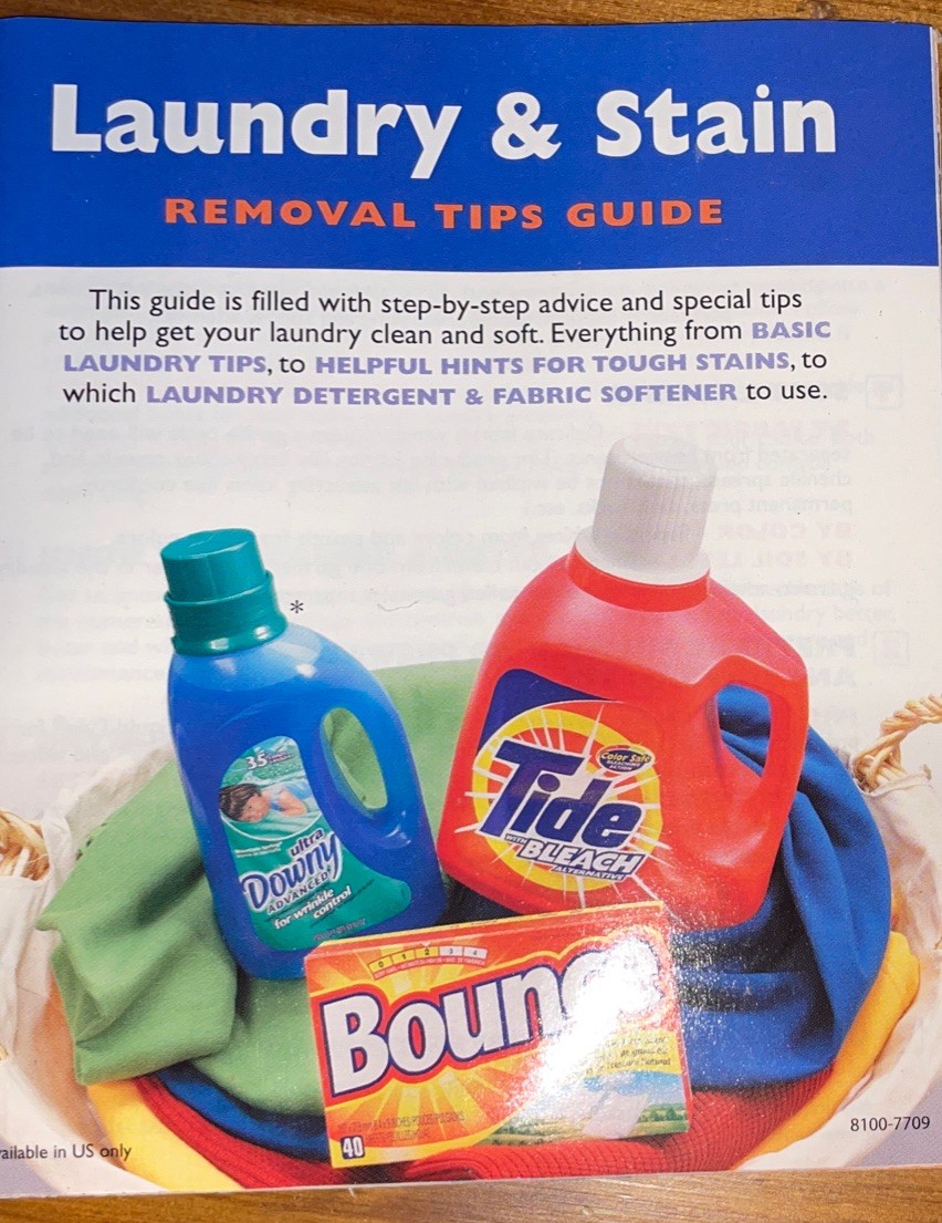 VNTG 90s + Tide Bleach Laundry Box Detergent Downy Samples Movie Prop 14pc New