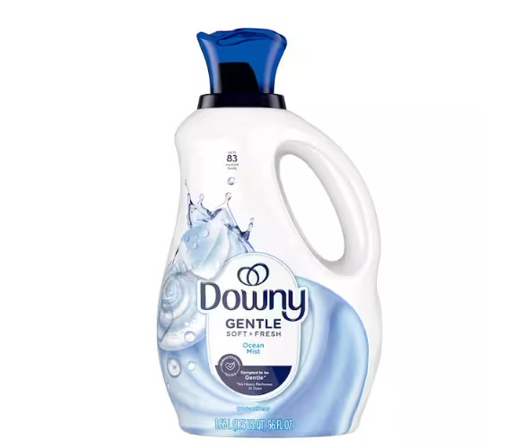 Gentle Soft and Fresh Ocean Mist Scent Liquid Fabric Softener (83 loads) 56 oz