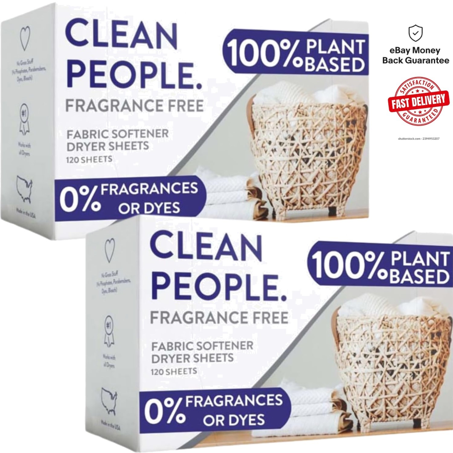 240 Count Recyclable Dryer Sheets – Softens Clothes While Reducing Cling