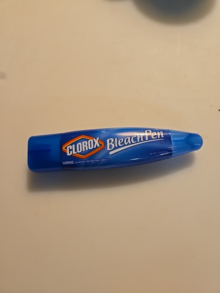 Clorox Bleach Pen Gel Dual-Tipped Laundry & Household Use *USED – WEIGHS 2.4 OZ*
