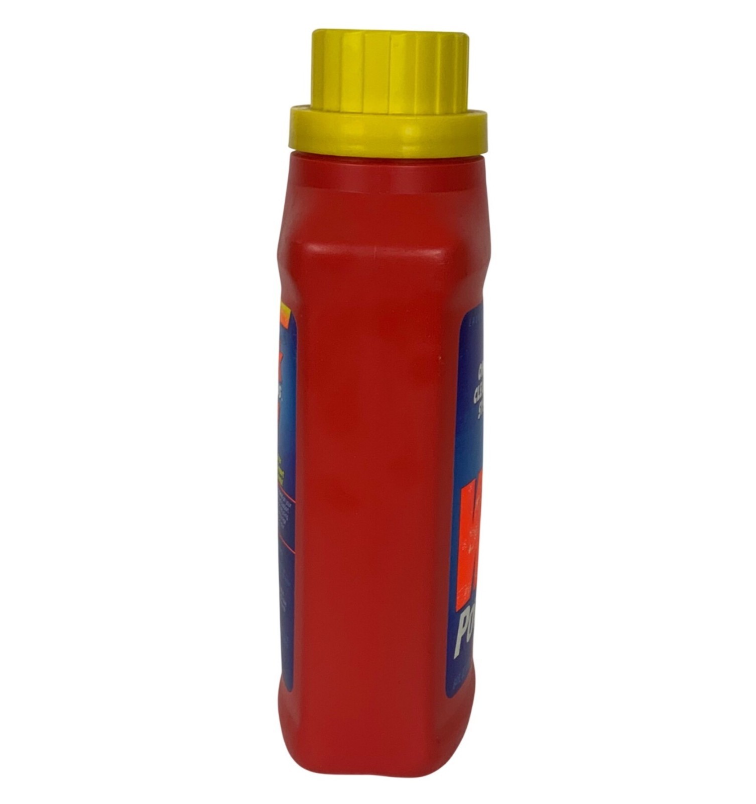 Wisk Power Plus Laundry Detergent 64 Fl Oz Red Bottle Organic Cleaning 1987 FULL