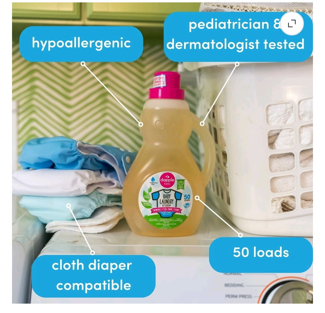 Baby Fragrance-Free Laundry Detergent, 50 fl oz