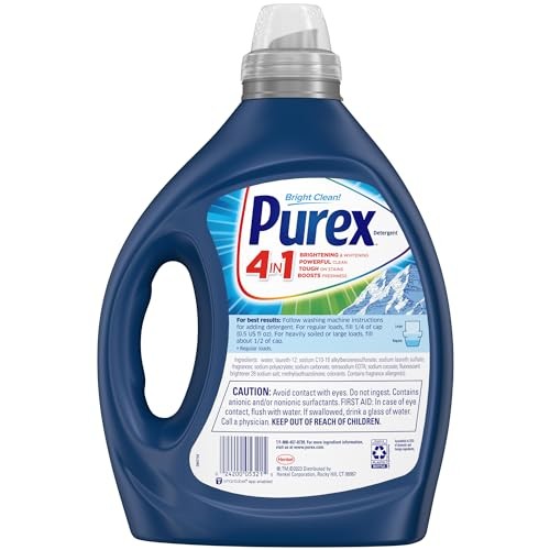 Purex Fresh Mountain Breeze Liquid Laundry Detergent 82.5 oz 165 Loads Concentra